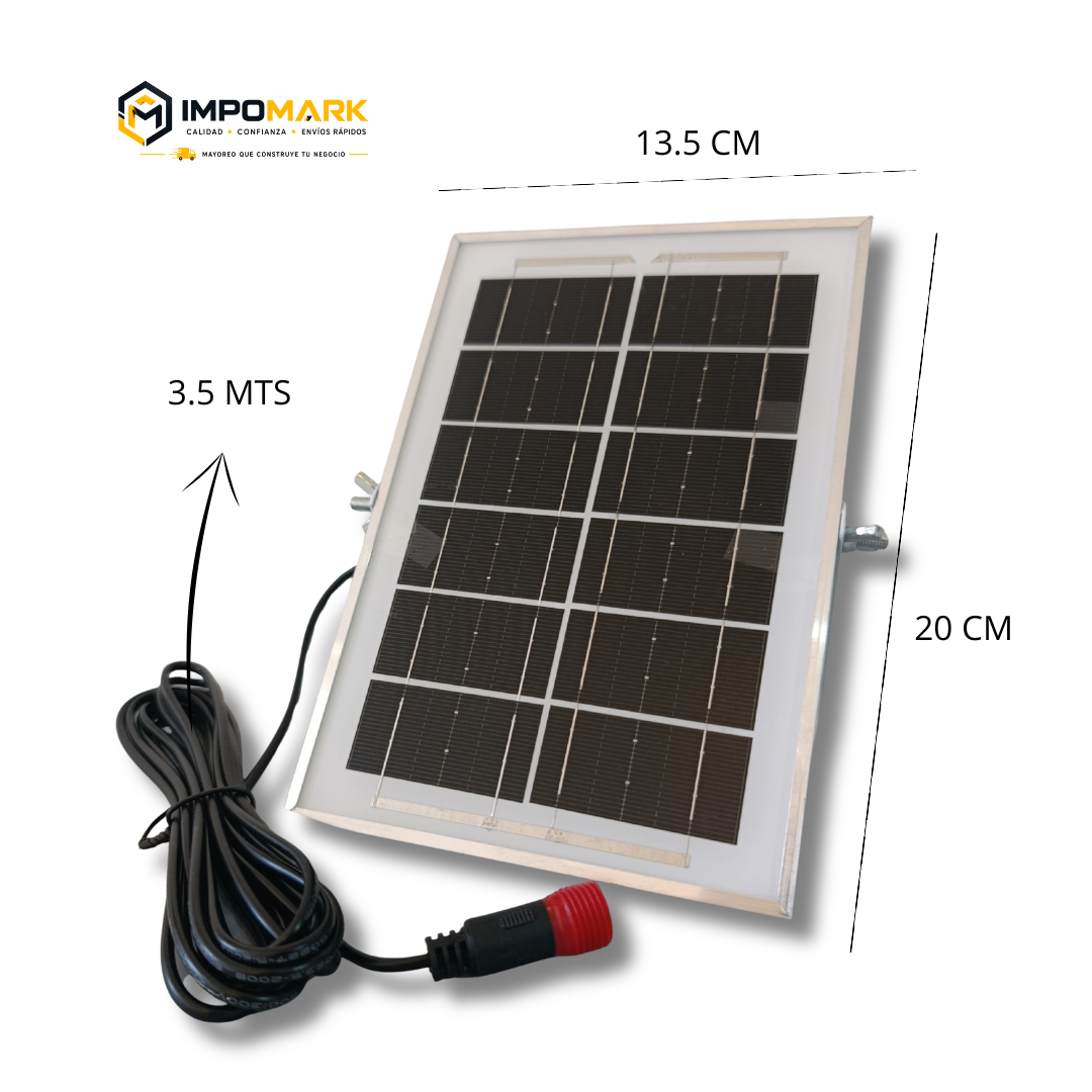 LAMPARA SOLAR DE INTERIOR 40W.