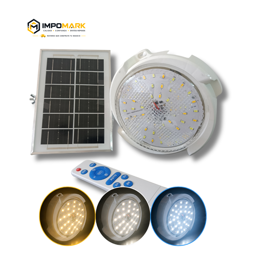 LAMPARA SOLAR DE INTERIOR 40W.